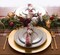Give Thanks Plaid Fall Table Decor, Autumn & Thanksgiving Tabletop Linens, 14x72 Table Runner